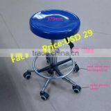 Adjustable Fiber Reference Plastic Lab Stool With Wheels