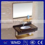 Factory hot sell hangzhou Unique design black marble bathroom wash basin