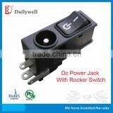 DC Power Jack With Rocker Switch thumbnail-2