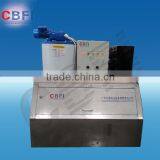 Guam Flake Ice Making Machine With Flake Ice Bin for Cooling