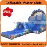 Beautiful Sea Theme Inflatable Water Pool Slide for Kids thumbnail-1