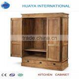 Lifestyle Knockdown Wardrobe Natural Teak thumbnail-1