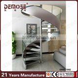 Spiral Stairs With Glass Railing/Best Quality Spiral Staircase for Sale thumbnail-1