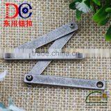 Custom Metal Plate Snapback Hat, Metal Jeans Plate for Denim and Handbag thumbnail-5