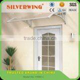 Modern Transparent Awning Small Window Awning Parts for Plastic Door Canopy Awning