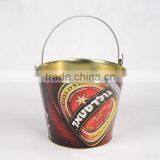 2016 Hot Sales Mini Ice Tin Bucket & Candy Tin Bucket With Handle thumbnail-3