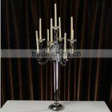 New!!!cheap Newest Design 9arms Crystal Candle Holder thumbnail-1
