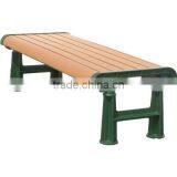 Antique Modern Outdoor Wood Bench Wood Park Bench Wood and Metal Park Bench