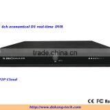 DK-7104ED Economical ! 4ch Realtime DVR,Full D1 DVR Surveillance Security System