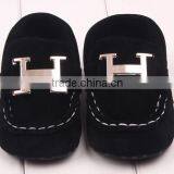 handsome newborn boy shoes black shoes for baby boy