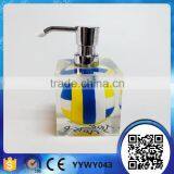 Acrylic kitchen soap dispenser