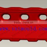 2015 Most Popular New Technology High Quality HDPE Palstic Material Traffic Road Barrier Blow Mould thumbnail-2