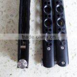 Butterfly Steel Trainer Knife / Folded Knife Training Tool / Butterfly Knife thumbnail-5