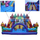 PVC Material Ocean Theme Mini Bouncy Castle, Inflatable Bouncer and Slide With Ladder thumbnail-2