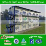 Beautiful and durable light steel frame 3 storeys prefabricated house