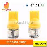 Yellow Led Light Replacement Bulb Car Side Wedge Tail Light Lamp Bulb