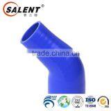 reinforced 35mm to 30mm blue automotive 45 degree silicone reducer elbow hose heat resistant