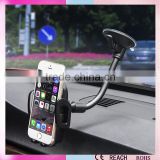 2016 NEW Products with holder stand 360 degree rotation suction up mobile phone qi wireless car chager