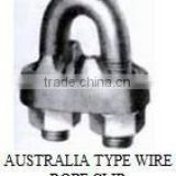 AUSTRALIA TYPE HOTDIP MALLEABLE WIRE ROPE CLIPS