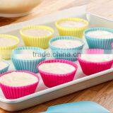 Mini Round Shape Silicone Cupcake thumbnail-1