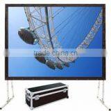 300 Inches Portable Projection Screen Fabric Fast Fold Projection Screen