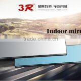 Wide angle view car van side mirror for car interior