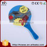 Outdoor Play Promotion Training MDF Tennis Beach Bat thumbnail-1
