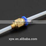 Pneumatic Fittings PC4-M6 Bore 4.3mm For 4mm PTFE Tube Connector Coupler Feed Inlet For J-head Fittings Hotend Fit thumbnail-1