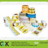 Custom Waterproof Adhesive Circle Vinyl Sticker Label