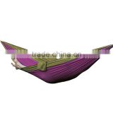 2 two person portable make Parachute Nylon Fabric covered rocking garden hammock for Travel Camping