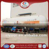 3 Axle 60m3 Lpg Semi Trailer Tanker for Sale thumbnail-1