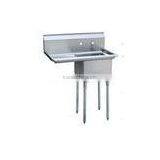 GRT - S3 - 181814 - 18L - 16 Commercial Stainless Steel One Compartment Sink