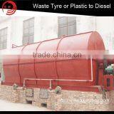 Good Quality Waste Tire Recycling Pyrolysis Plant/used Engine Oil Distillation Equipment thumbnail-5