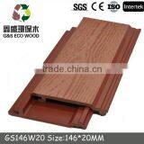 wood grain surface wpc siding exterior wall cladding fireproof wood plastic composite wpc wall panel