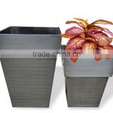 High quality best selling eco friendly Square Zinc flower vase from Viet Nam