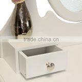 Durable Powder Coating Frame Mirrored Dresser Wholesale Wooden Carving Dressing Table Designs Antique Vanity Dresser With Mirror thumbnail-2