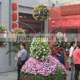 Round Plastic Flower Pot Liners Plastic Ball Shaped Planters Pot Planter thumbnail-1