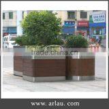 Arlau Large Decorative Flower Pots, Corner Planter thumbnail-1