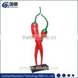 Custom Resin Red Man and Buddha Sculpture Statue thumbnail-6