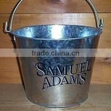 5QT Zinc Plated Beer Ice Bucket/Cooler(Best Sell Item)