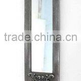 Shabby Christmas Candle Holder With Mirror Design thumbnail-1