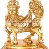 Wholesale Indian Crafts Metal Bronze Kamathenu Status thumbnail-4