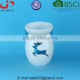 BSCI Audit Factory Ceramic Oven Oil Warmer Tealight Candle Diffuser, Oil Burner thumbnail-3