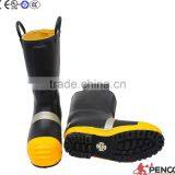 China factory manufacturer EN approved fire fighter boots