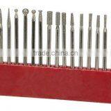20 Piece 1/8" Shank Rotary Diamond Point Tips thumbnail-1