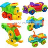 2016 New Complete Set of 5 Assemble Toy Take-Apart-Toys Vehicle Play Car Toy Set Multi Mix Educational Toy thumbnail-1