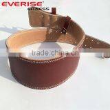 Crossfit Foam Padded Leather Weightlifting Belt thumbnail-3