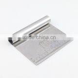 Hot Sale Stainless Steel Polished Dough Cutter Chopper Multipurpose Scraper Kitchen Tool thumbnail-5