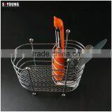 43017 Chrome Finish Utensil Holder Caddy Rack thumbnail-6