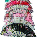 Gift Hand Held Bamboo Crafs Fan for Promotion thumbnail-1